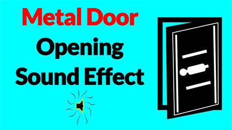 metal box opening sound effect|opening package sound effect.